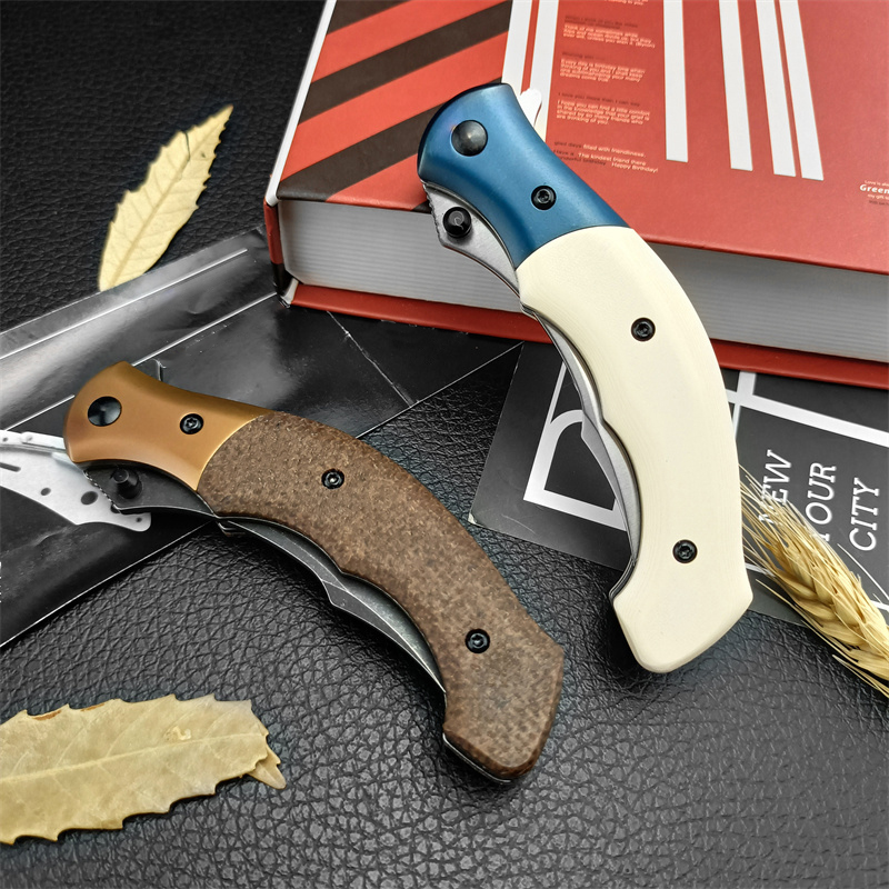 Higher Quality CR 7465Z/7471 Assisted Flipper Folding 8cr13mov Blade G10 / en Handles Portable Outdoor Knife Camping Multi-hunting Tactical Utility To