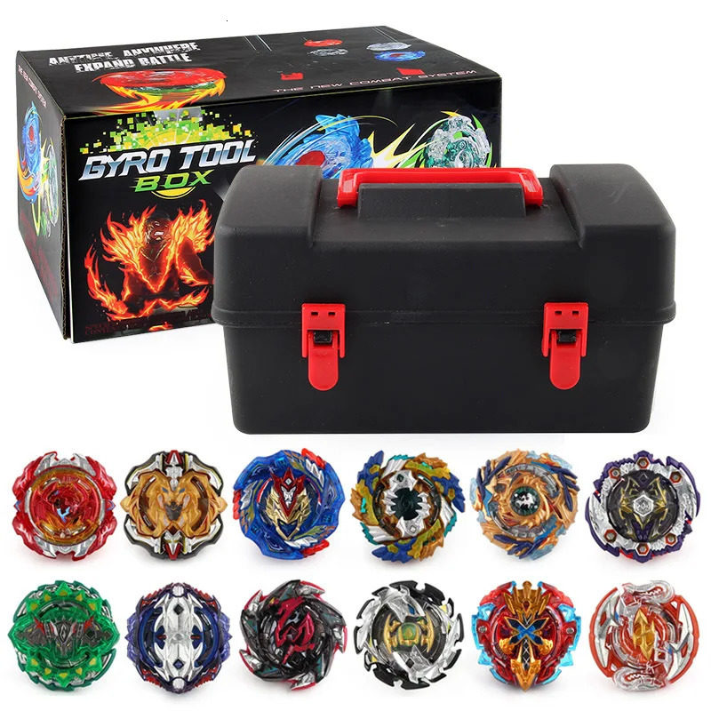 Beyblade Burst Gyro Set Match Sets Toy Small Size Combat Toolbox Boys and Girls Birthday Gift Box 240329