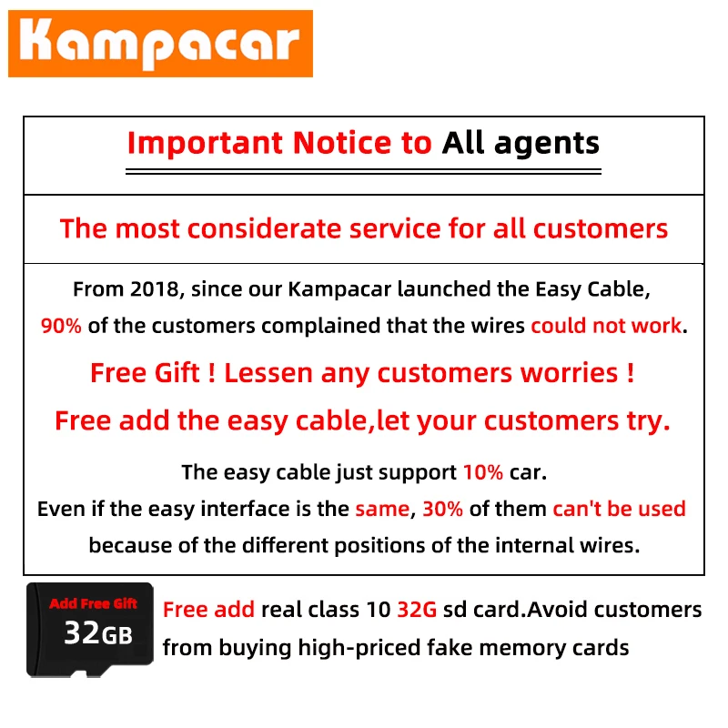 Kampacar JG03-G Wifi Dash Cam Car Dvr Camera For Jaguar XE XEL XFL XF R X260 XJ XJL XJR For Jaguar F-PACE E-PACE F-TYPE R-sport