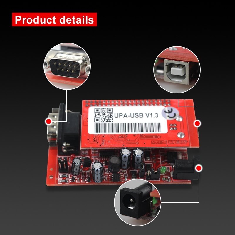 UPA USB Programmer V1.3 with full adapters 2025 ECU Chip Tunning OBD2 Main Unit UPA-USB 1.3 UPA USB new V1.3 Diagnostic Tool