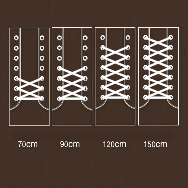 1Pair Round Boot Laces Durable Polyester Shoe laces Solid Classic Shoelaces for Boots Sneakers Shoelace 21 Color 70 90 120 150CM