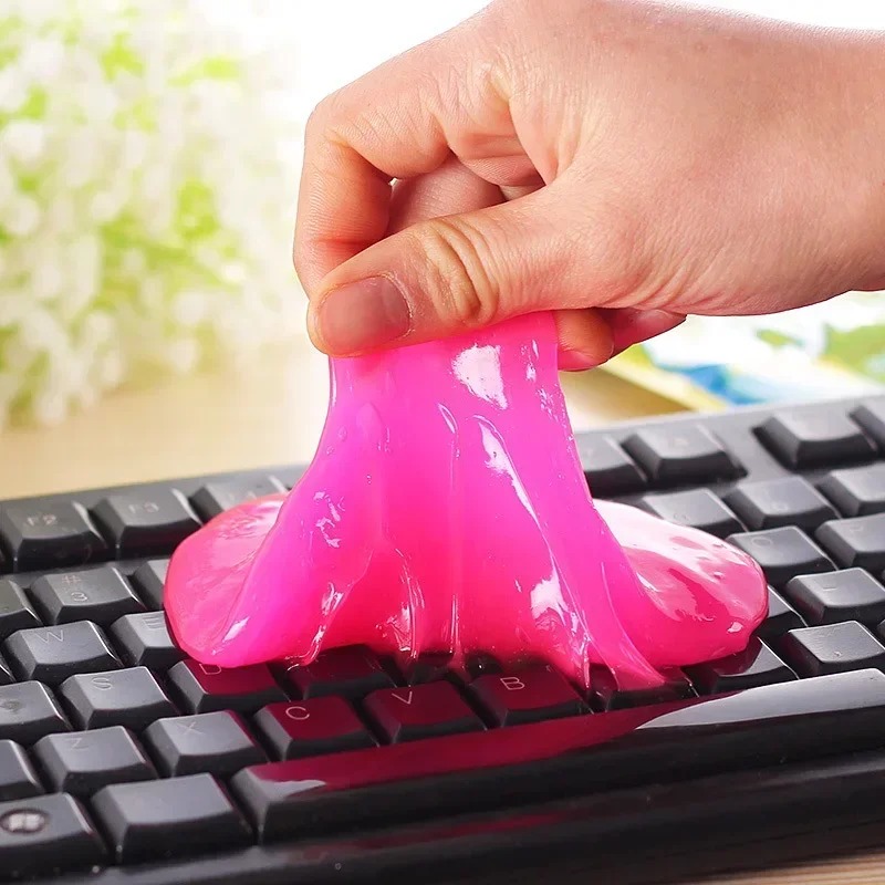 NEW 2024 60ML Super Clean Clay Dust Keyboard Cleaner Slime Toys Cleaning Car Gel Mud Putty Kit USB for Laptop Cleanser Gluefor car gel putty