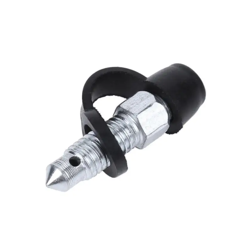 VODOOL 1Pc Motorcycle new Brake Braking Caliper Bleed Screw Car Brake Screw Nipple 2025 Car Accessory High Quality ith Dust Cap