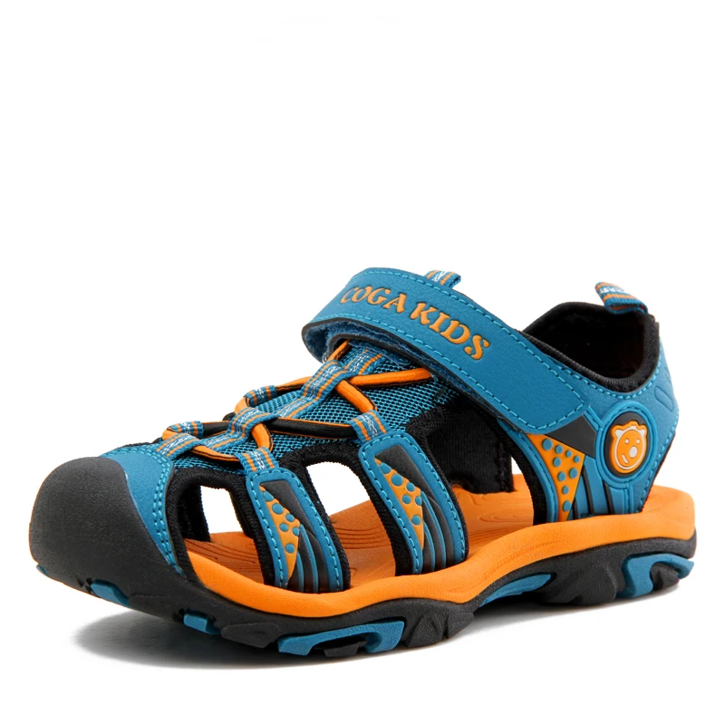 ULKNN 2023 Kids Sandals Girls Leather Summer Shoes For Boys Sandal Beach Children Shoe Cut-out Quick-Dry Breathable Water Sandal z250513