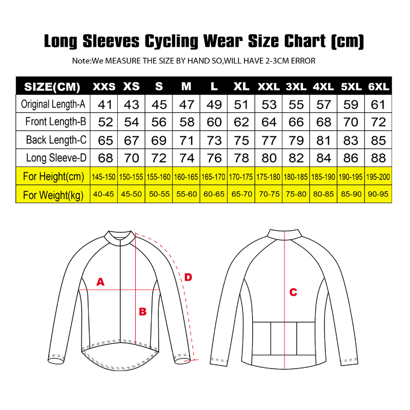 Cycling Jersey Brazil Mens Long Sleeve High Quality Bike Jersey Men Cycling Long Sleeve Sportwear Team Racing Bicycle Shirt Man