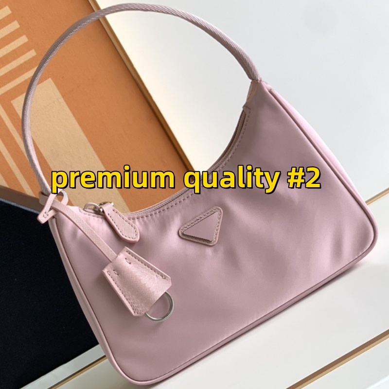 Re-edition Underarm Clutch bag 2000 Nylon leather Shoulder bags Women Crossbody messenger Handbag Evening Totes purse wholesale