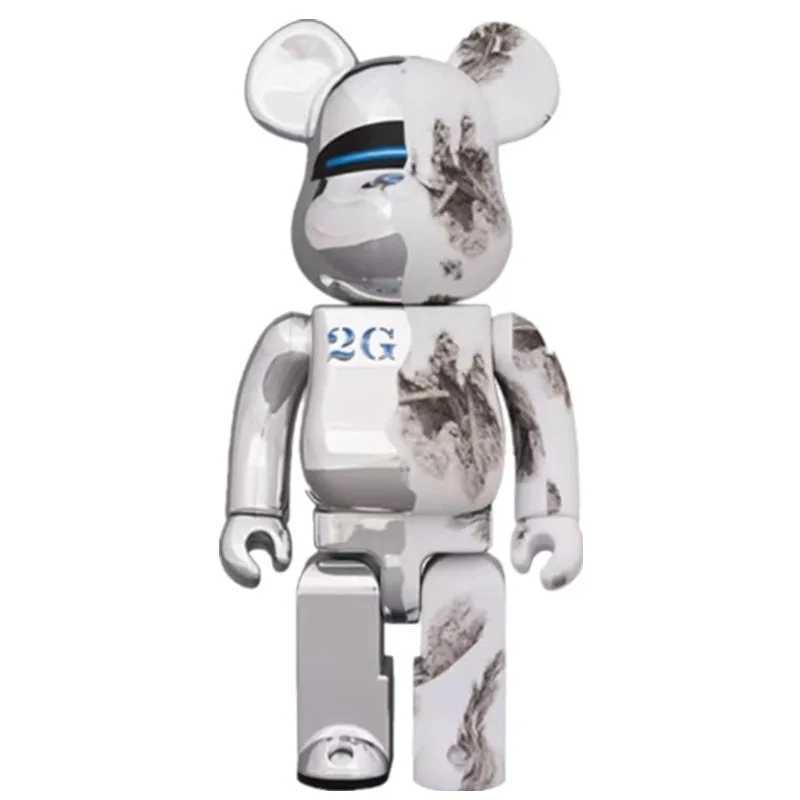 Novelty Items Brick Electorate Blue Building Block Bear 1000% ABS 70cm Interior Decoration Statue Sculpture and Pattern DecorationL2403