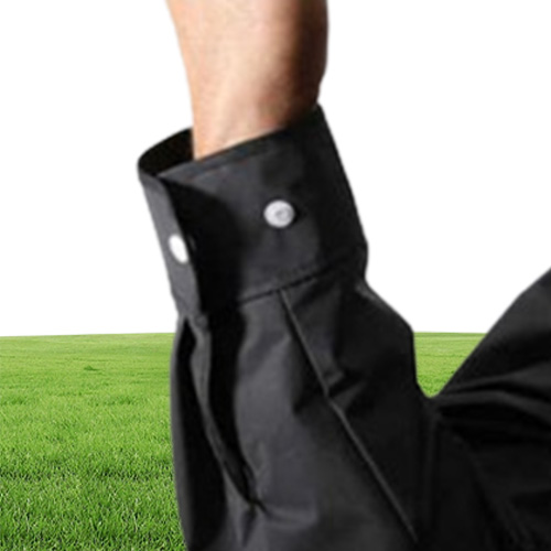 Adult Long Waterproof Rain Coat Women Women039s Men039s Raincoat Impermeable Rainwear Men EVA Black Thicken Hooded Rain Coat9762706