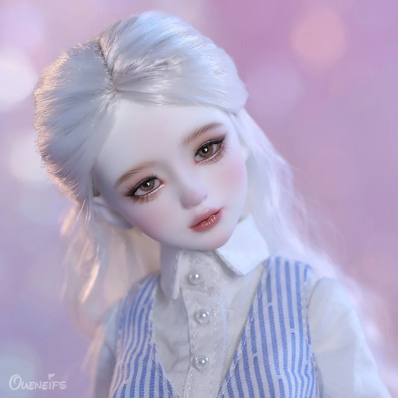 Aurola BJD Doll 1/6 Ynly Female Body New Design White shirt and striped waistcoat 2025 Resin Girl new doll Surprise Gift for Children