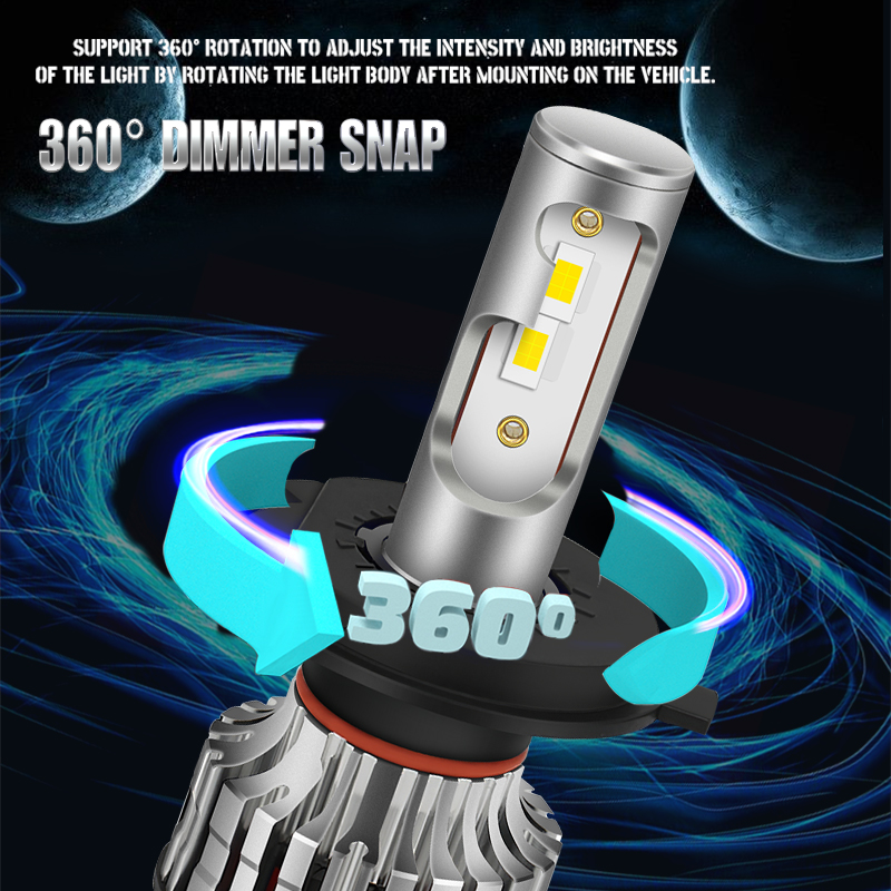 H7 H4 Led Canbus 110W 26000LM Headlight H1 H8 H9 H11 9005 Hb3 Hb4 9006 Led Bulb 12V 4300K 6000K 8000K Turbo Lamp For Car