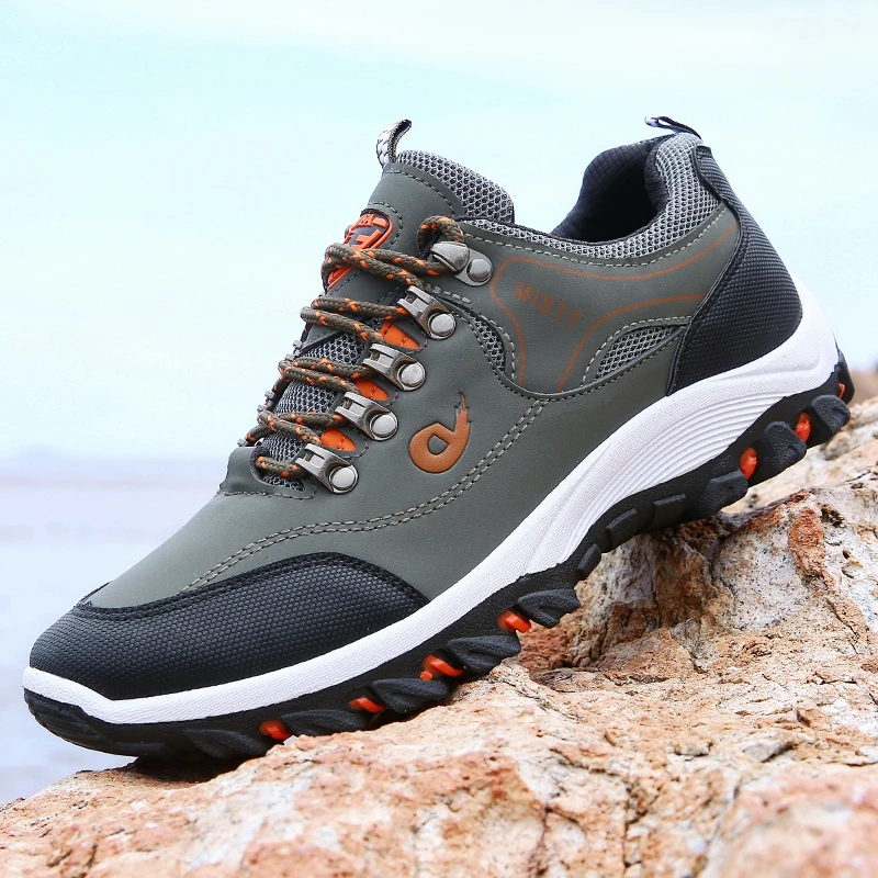 Men's Fashion Outdoors Quality Sneakers Waterproof Platform Men Desert Comfortable Casual Shoes Atos Hombre Big NEW Hot Size 39-48