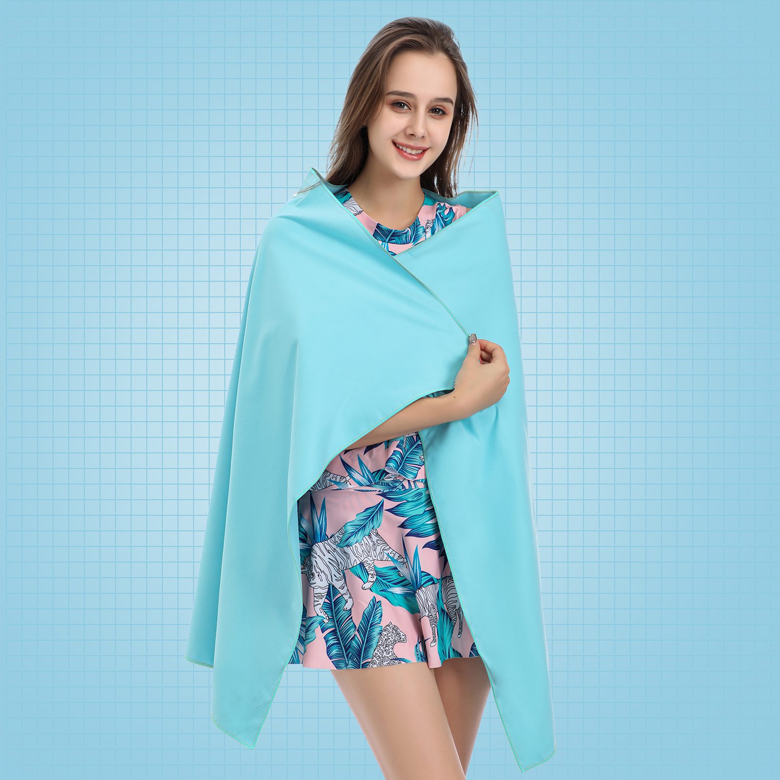 Mutao Outdoor Quick-drying Towel Blanket, Super new Absorbent Towel For Sports Swimming 2025 Beach Gym Hiking Yoga