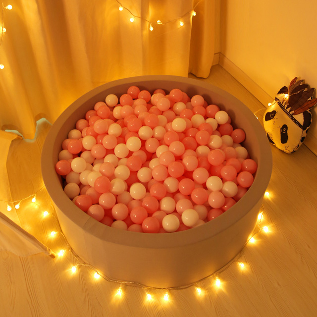 100pcs Ball Pit Balls Tent, BPA Free Colorful Plastic Balls Baby Play Balls for Ball Pit, Bounce House, Baby Pool & Playhouse