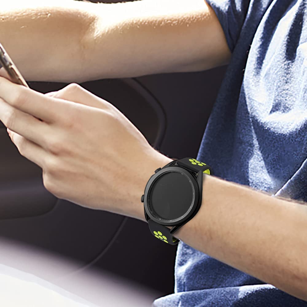 Silicone 20mm 22mm Band For Amazfit GTS 2 2e Garmin Mini GTR 42mm 47mm GTR2 Sport Bracelet For Amazfit Bip Strap Galaxy Watch 4