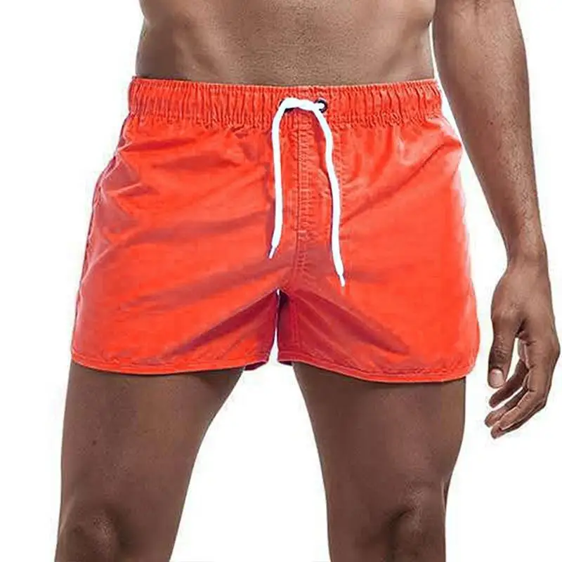 Shorts For Mens 2023 Summer Men's Swimwear Shorts Brand Beachwear Sexy Swim Trunks Men Swimsuits Low Waist Breathable Beach Wear