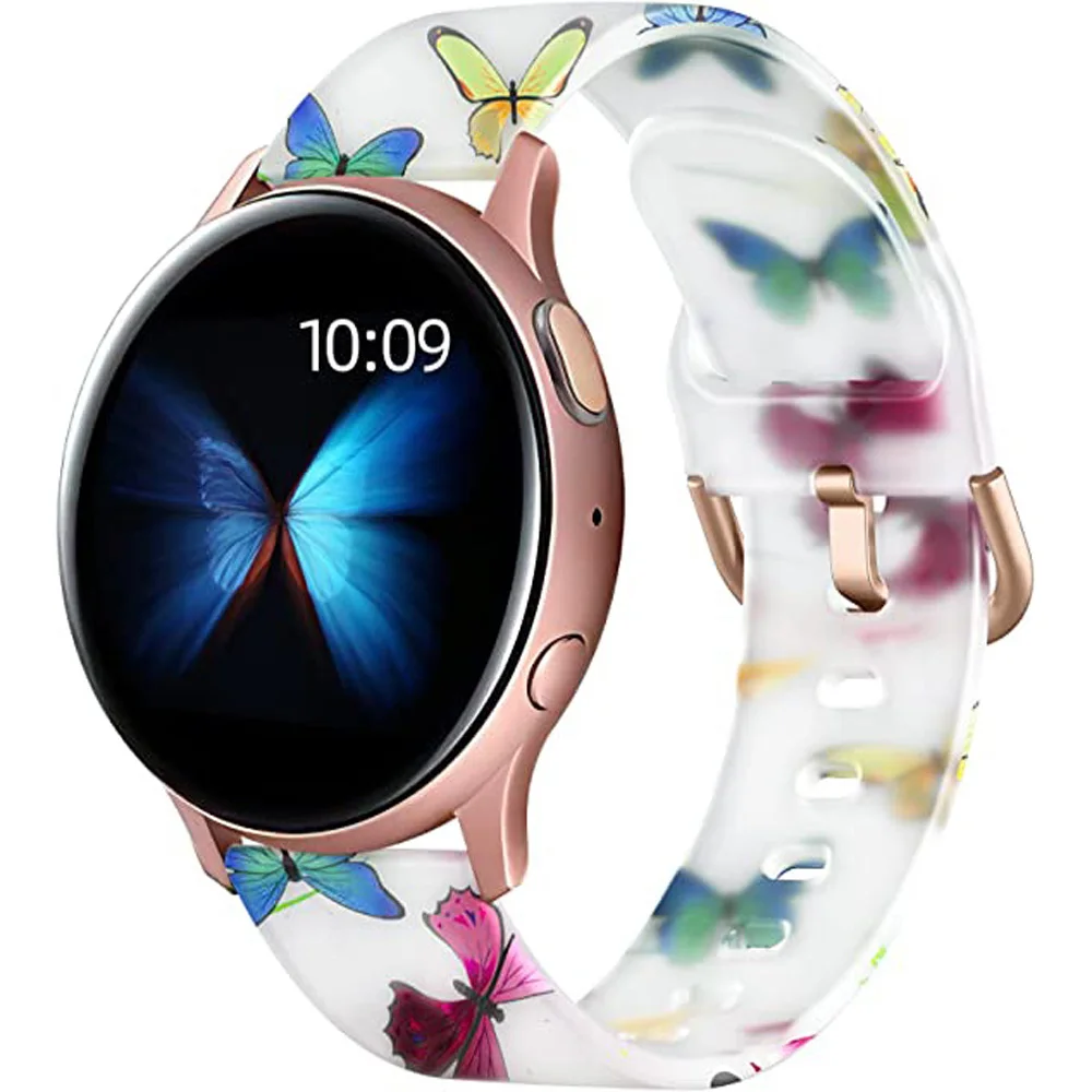 Girl Women Soft Silicone Strap Band For Amazfit GTS 4/2 Mini Strap For Amazfit Bip U S GTS 3 GTS GTS2 Strap Bracelet Watchband