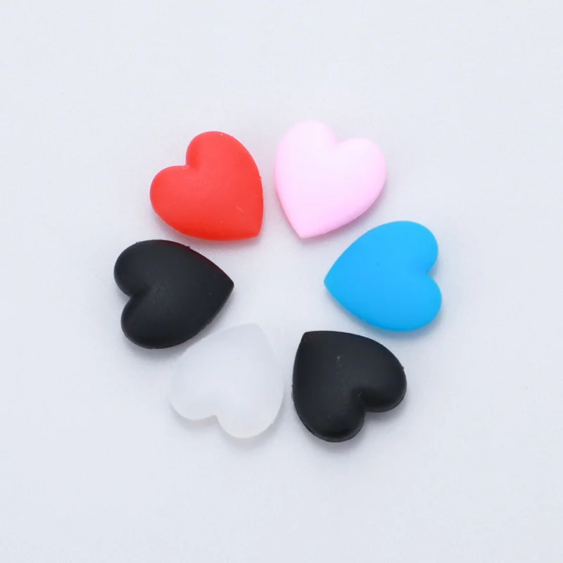 Colorful 2025 Heart Glasses Silicone Anti-Slip Ear Grip Hook Women Men Children Eyeglasses Sleeve new Retainer Eyewear Accessories 5Pairs