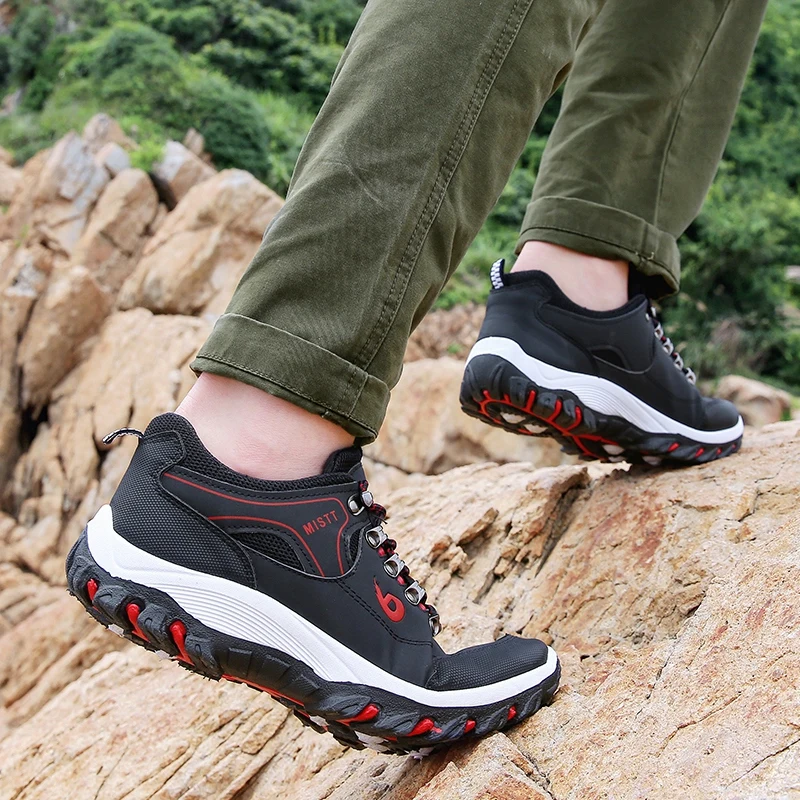 Men's Fashion Outdoors Quality Sneakers Waterproof Platform Men Desert Comfortable Casual Shoes Atos Hombre Big NEW Hot Size 39-48