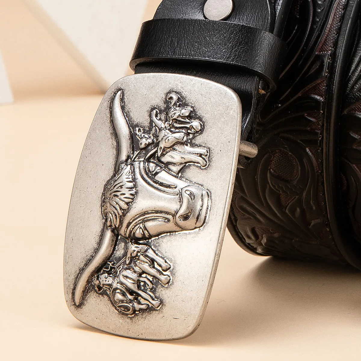 BISON DENIM Belt Male Leather Belt 2025 Men Genuine Leather Strap Pin Buckle Men's new Belt Cummerbunds ceinture homme W70256