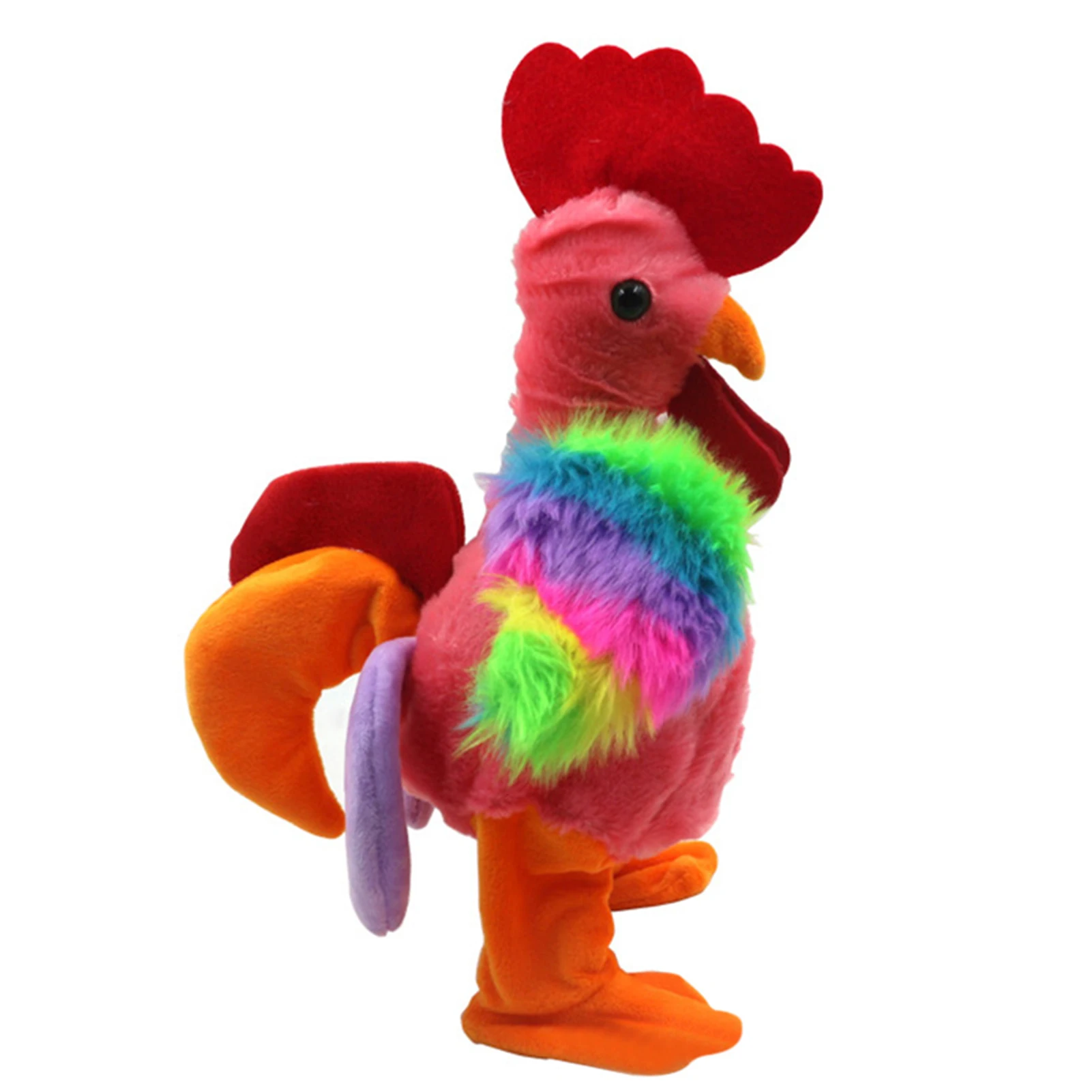 Electric Screaming Robot 2025 Chickens Toy Fun new Singing Roosters Plush Funny Dance Sing Plush Toy Birthday Gift For Kid
