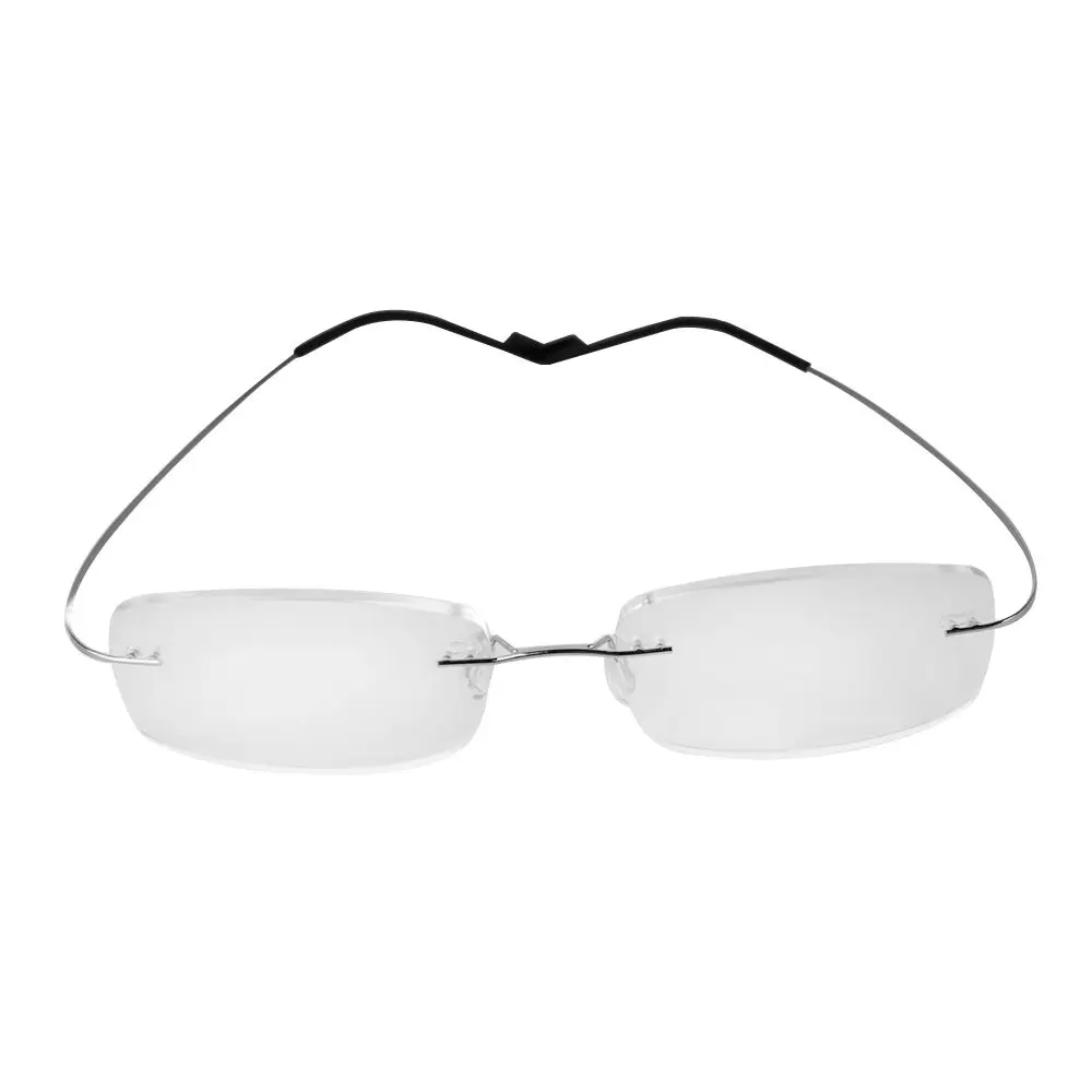 Degree Spectacles Unisex Ultralight Eyeglass Reading Glasses Memory Titanium Rimless