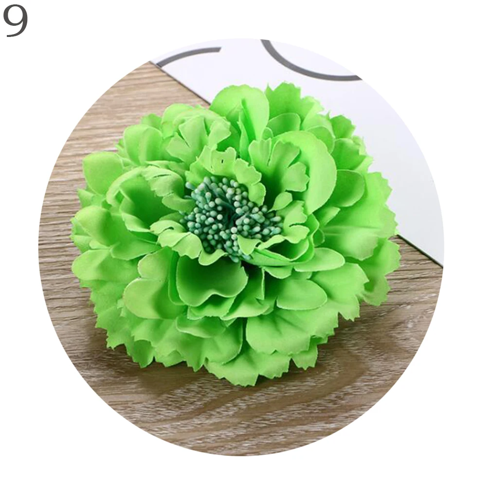 Big Peony Flower Hair Clip Wedding Bridal 2025 Bridesmaid Prom Party Hairpin Brooch Flower Headwear new Hairpin Cloth DIY Holiday Clamp