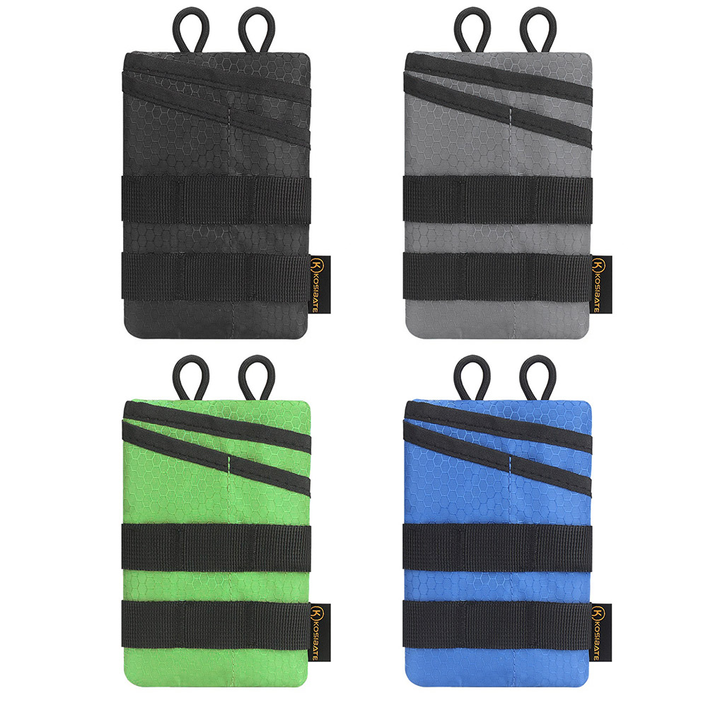 EDC Storage Bag Molle Storage Bag Tactical Foldable Waist Pouch Hiking Hunting Card Tool Key Scissor Pouch Multi-Tool Bags eb1f9 575c7
