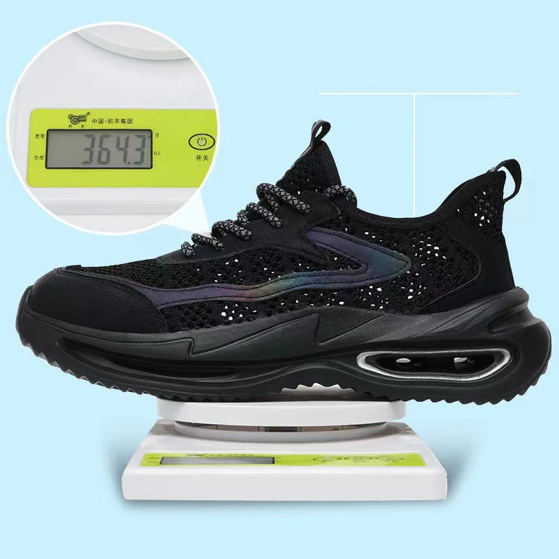 Waliantile 2023 Summer Men Women Safety Shoes For Industry new Work Boots Anti-smashing 2025 Steel Toe Indestructible Sneakers Footwear