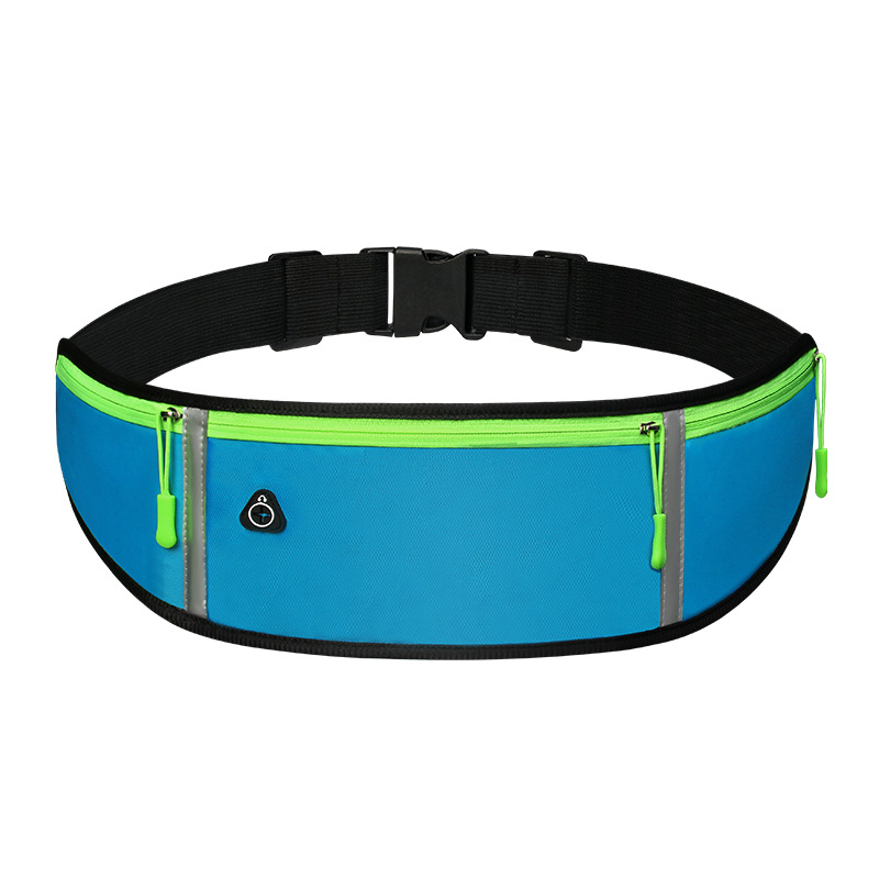 Outdoor Neoprene Waterproof Hiking Cycling Running Belt Waist Bag Custom Sport Fanny Pack With Water Bottle Holder