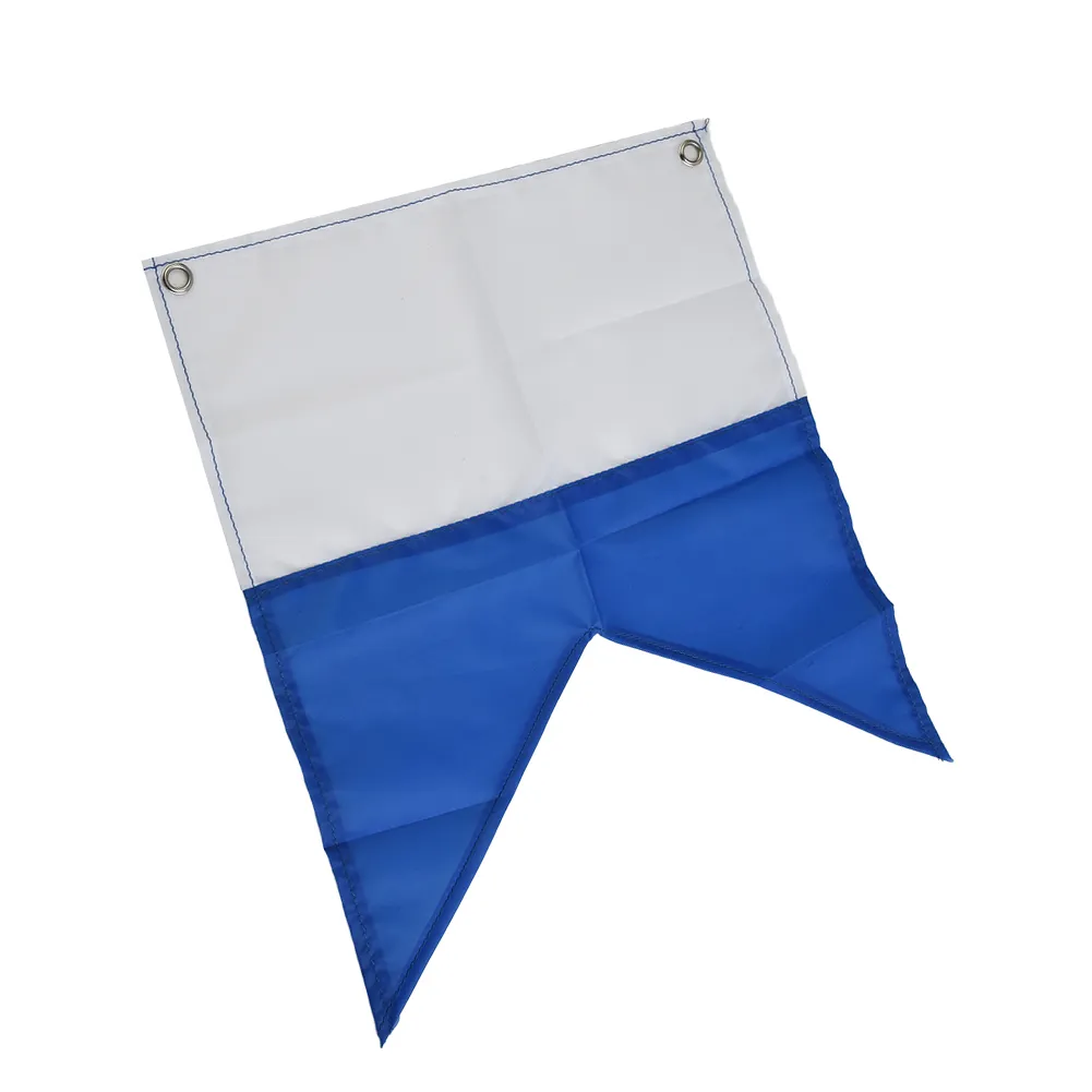 Brand new 2025 New Dive Boat Flag Dive 35x30cm/72x60cm Blue White Marker Replacement Diving Seawater Resistant