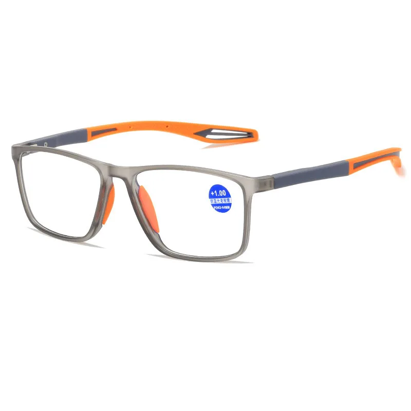Ultralight TR90 Reading Glasses Frame for Men Women Anti Blue Light Presbyopia Sport Eyeglasses Computer Eyewear 0 +1.0to+4.0