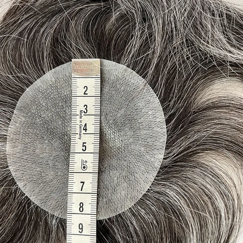 Side or Back Hair Patches for Men, Hairpiece for Men, Cover Bald Spot On Head, Thin Skin, Toupee Patch, 8cm x 8cm