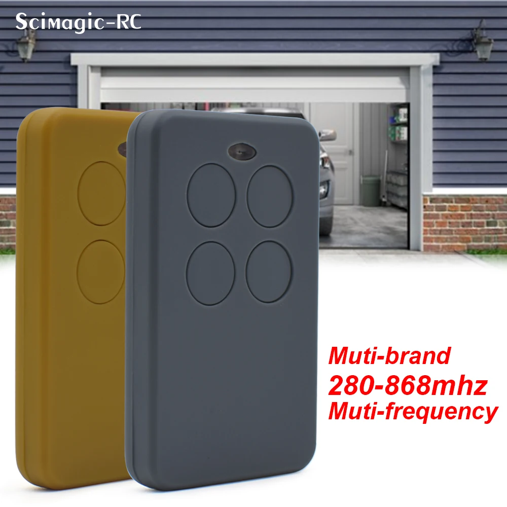 Top Universal Garage Door Control 280-868MHZ Multi-Frequency new Copy Remote Control Duplicator 433 868 MHZ Multi Brand 2025 Gate Opener