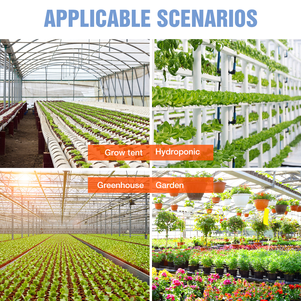 Grow Full Spectrum Plant Lamp UV Panel Phyto Bulb For Greenhouse wer Seeds LED Hydroponic Growth Light 1000W 1500W