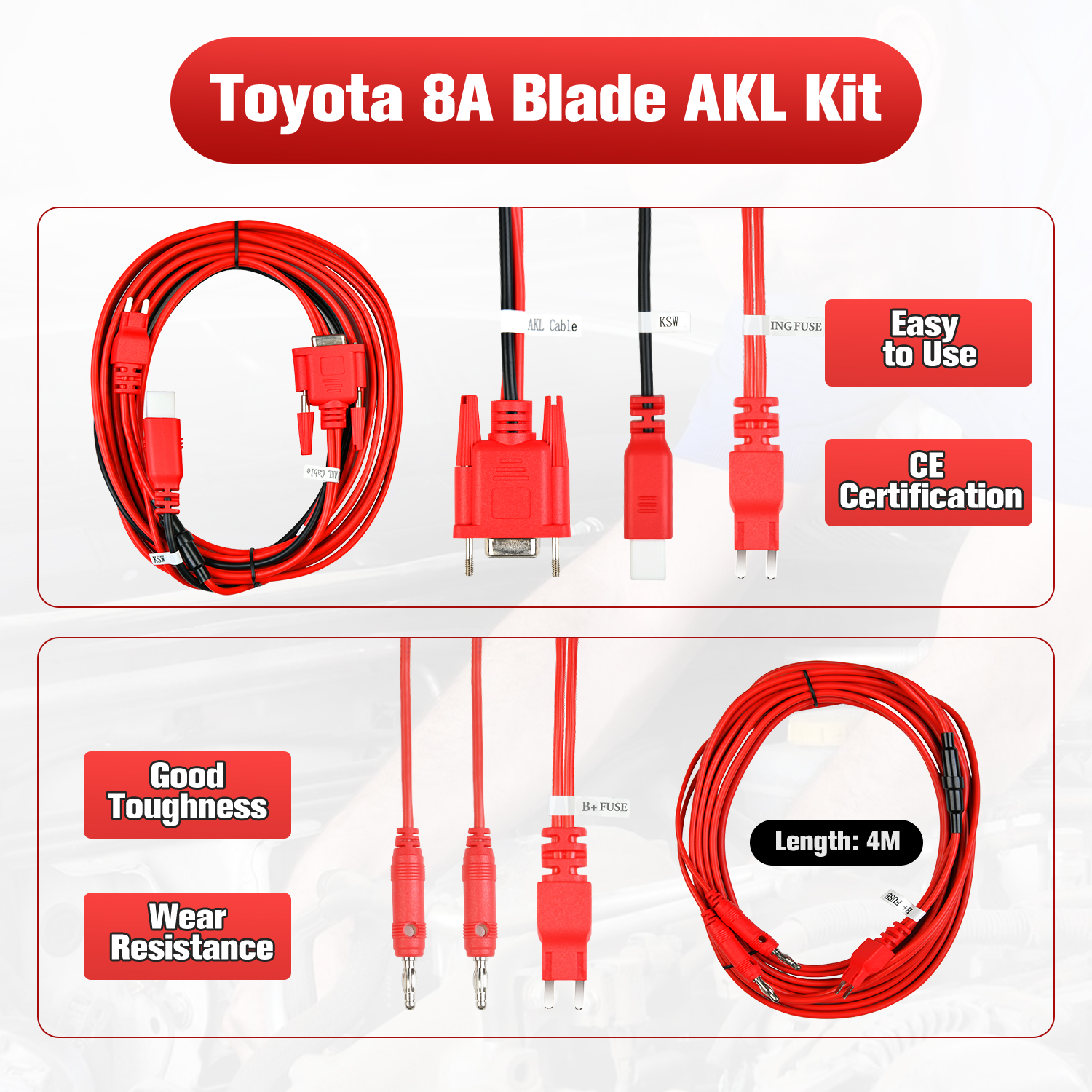 Autel new MaxiIM Key Programming Tool GBOX3, APB112 Smart Key Simulator, Toyota 8A 2025 Blade AKL Kit Work with KM100/ IM508 / IM608