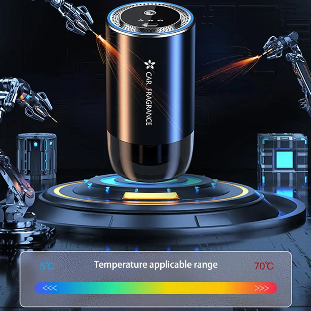 Car Air Refresher Car Perfume Intelligent Spray Car Mounted Aromatherapy Instrument Starts And Stops With The Car