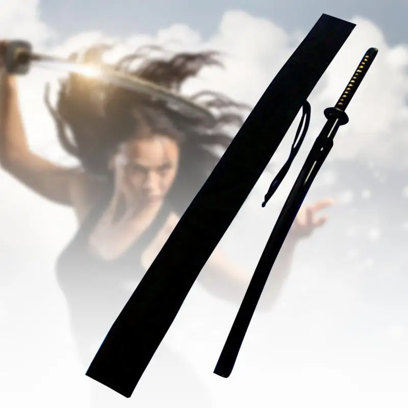 Pool Cue Case 135cm Long Thickened Sturdy Portable Weapons Case Soft Storage Pouch Lightweight Bag With Rope For Lightsabers