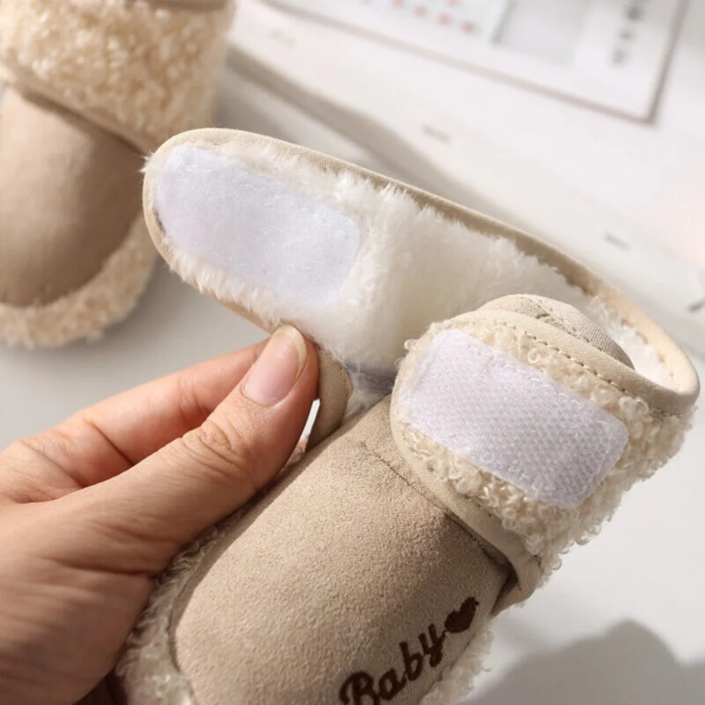 Winter Casual Infant Soft Comfortable Toddler Crib Boots Anti-Slip Socks Slipper Infant Girls Boys Newborn Baby Shoes