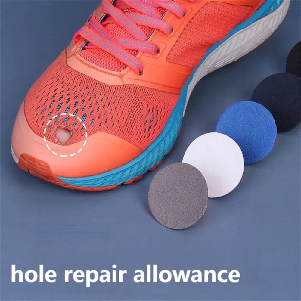 6Pcs/Set Shoe Patch Self-adhesive new Vamp Repair Sticker Sports 2025 Shoes Mesh Broken Hole Inner Lining Worn Patch Shoe Accessories