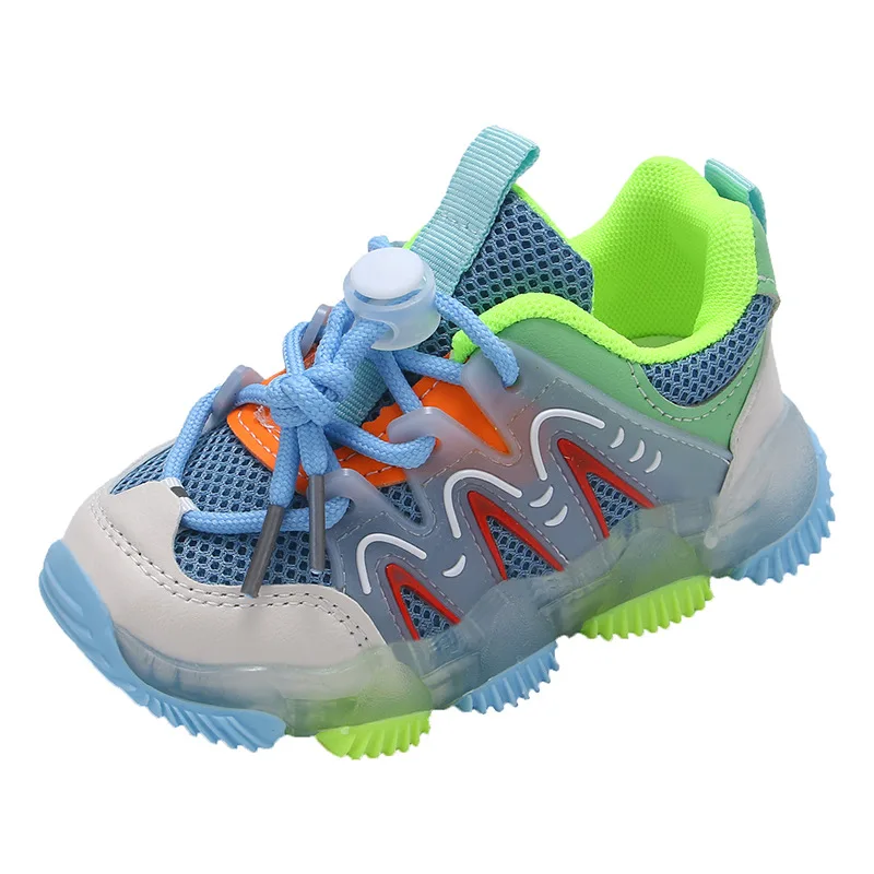 1-6 Years Baby LED Shoes Kids Sport Shoes with Light Boys Girls Sneakers Baby Glowing Light Sports Shoes Infant Baby Girls Shoes