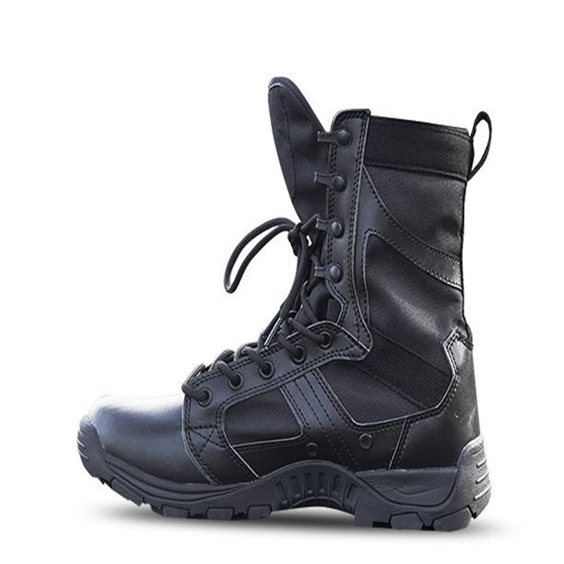 Summer Hight-Top Men's Lightweight Hiking Boots Breathable duty boots Mountain climbing training boots Work shoes size 37 46