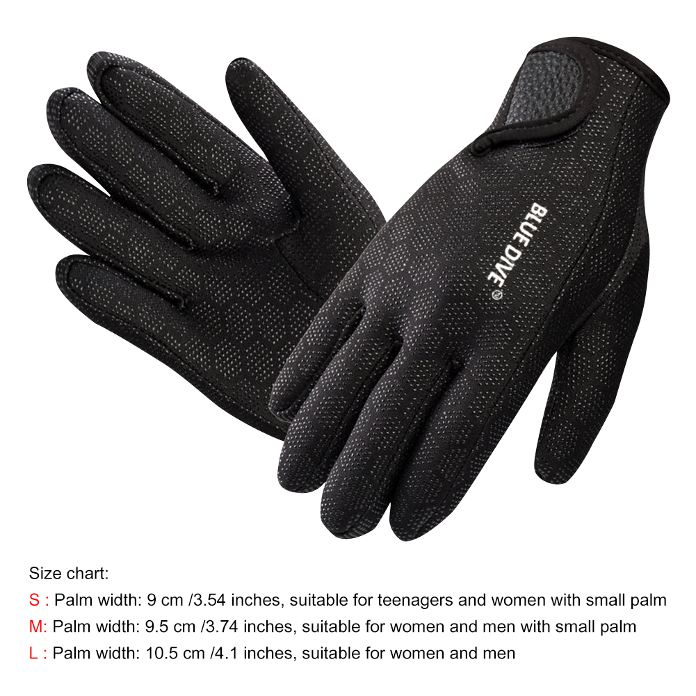 Diving Gloves new Surfing Wetsuit Gloves 1.5mm Neoprene Swimming Snorkeling Kayaking 2025 Diving Gloves for Adults Women Men