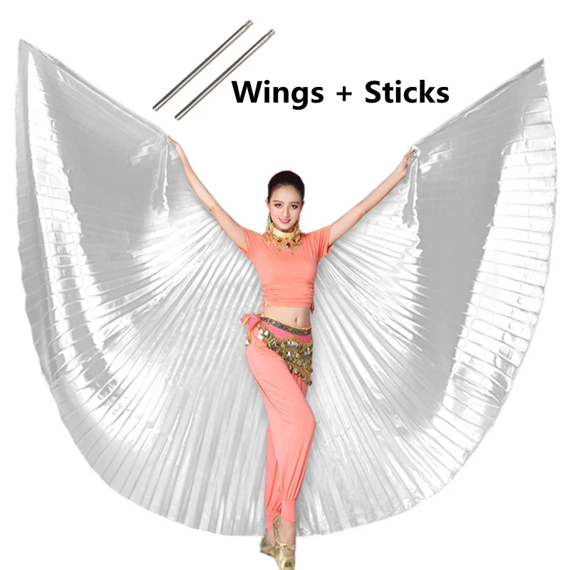 Belly Dance Isis new Wings Belly 2025 Dancing Costume for Women Children Kids Stage Performance Wear Carnival Clothing Accessories Gold