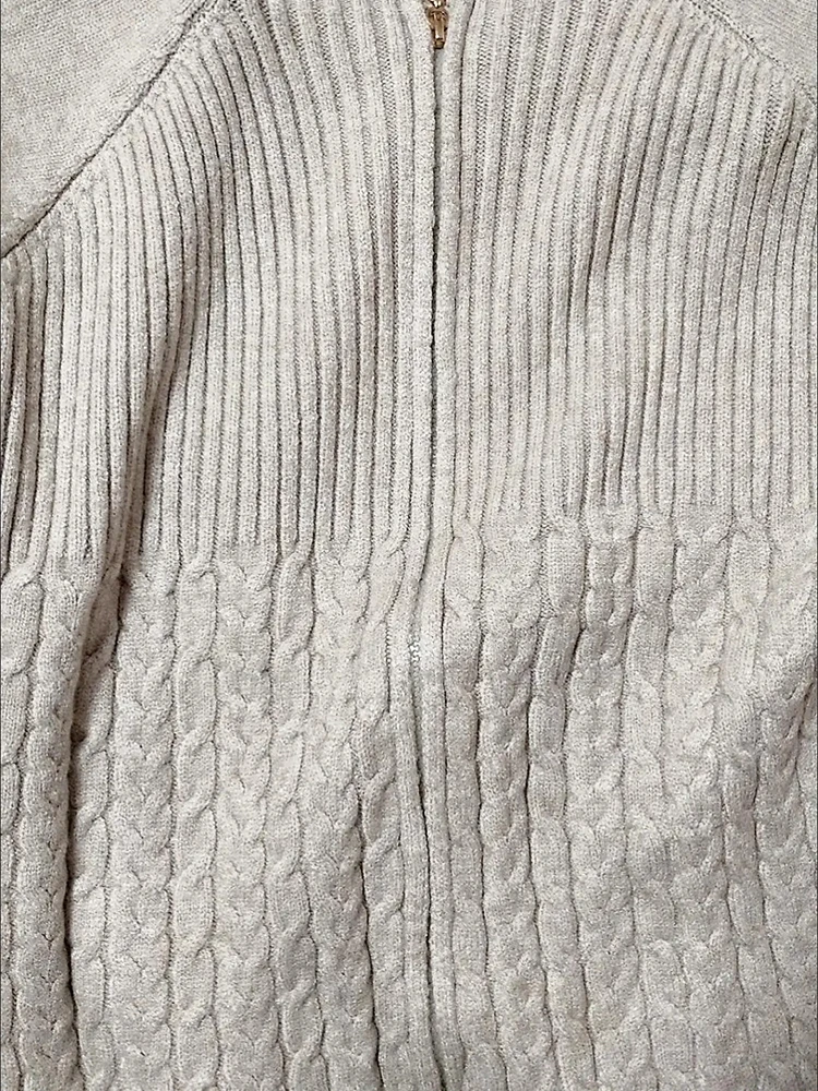Loose Oversize 75kg Knitwears Cardigan Elegant Casual Woman Knitted Long Sleeve Sweater Winter Fall New Soft Zipper Knit Coat
