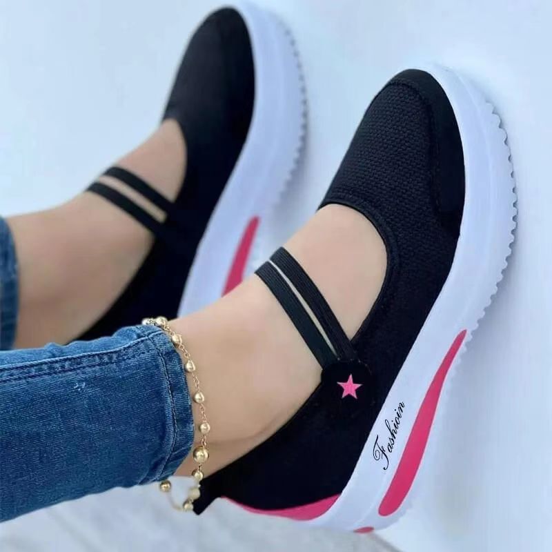 2023 Mesh Breathable Platform Sneakers new Women Casual Shoes 2025 Hollow Outdoor Platform Walking Shoes Woman Tennis Shoes Zapatos Mujer