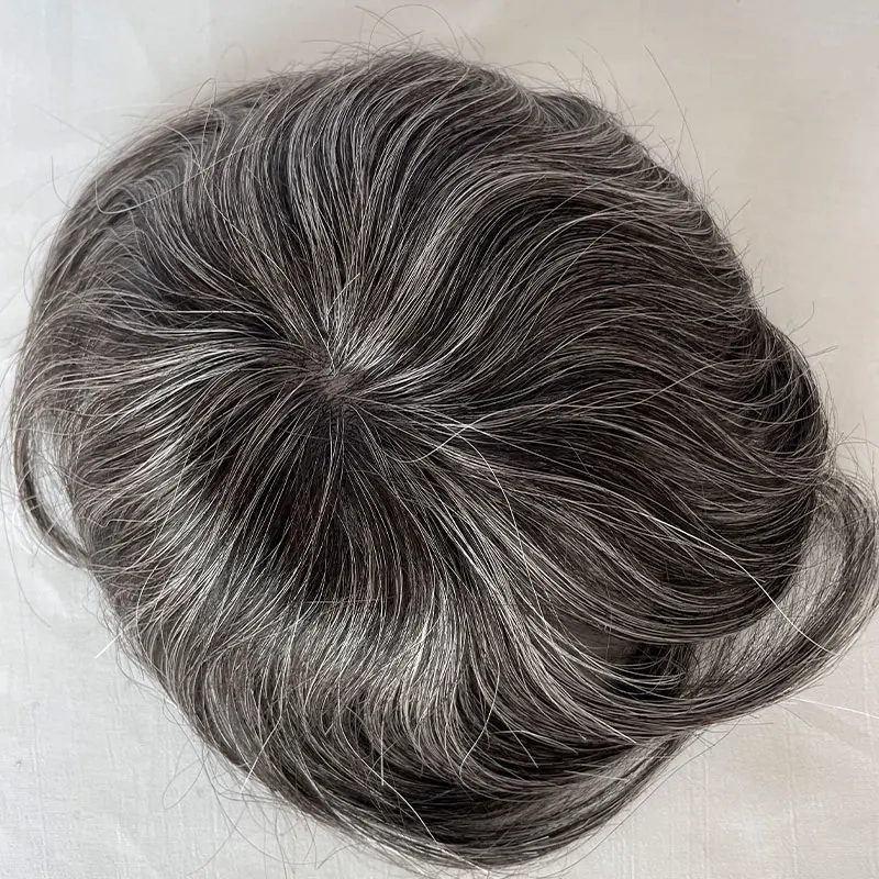 Side or Back Hair Patches for Men, Hairpiece for Men, Cover Bald Spot On Head, Thin Skin, Toupee Patch, 8cm x 8cm