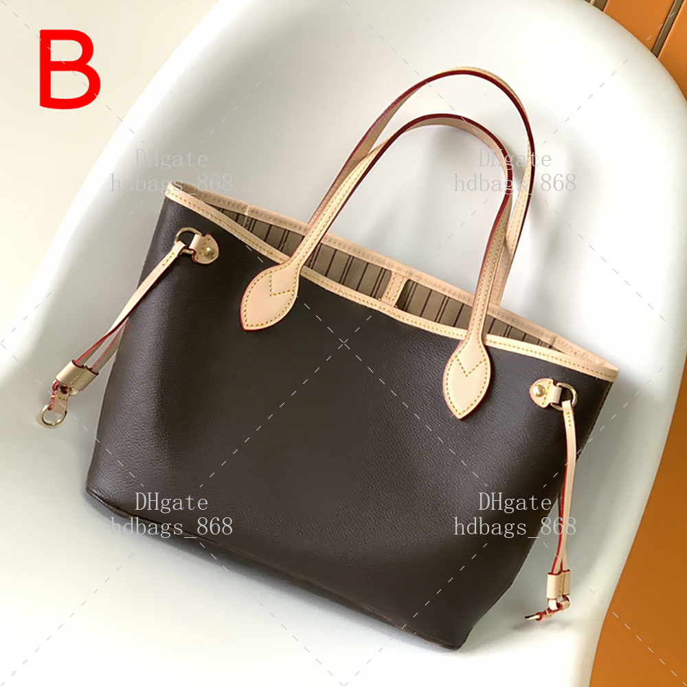 Shopping bag Designer Shoulder bag cowhide-leather Handbags NeverPM Monorgrammed Luxury Tote 1:1 Quality Small With Box WL002