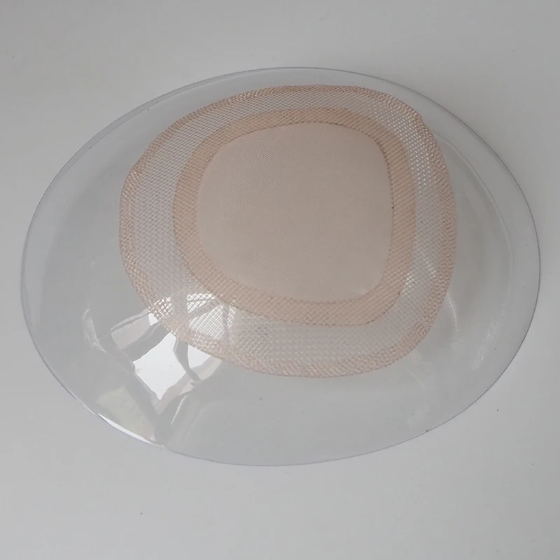 Hair Topper Base Cap For Making Women Hair Piece Toupee Base