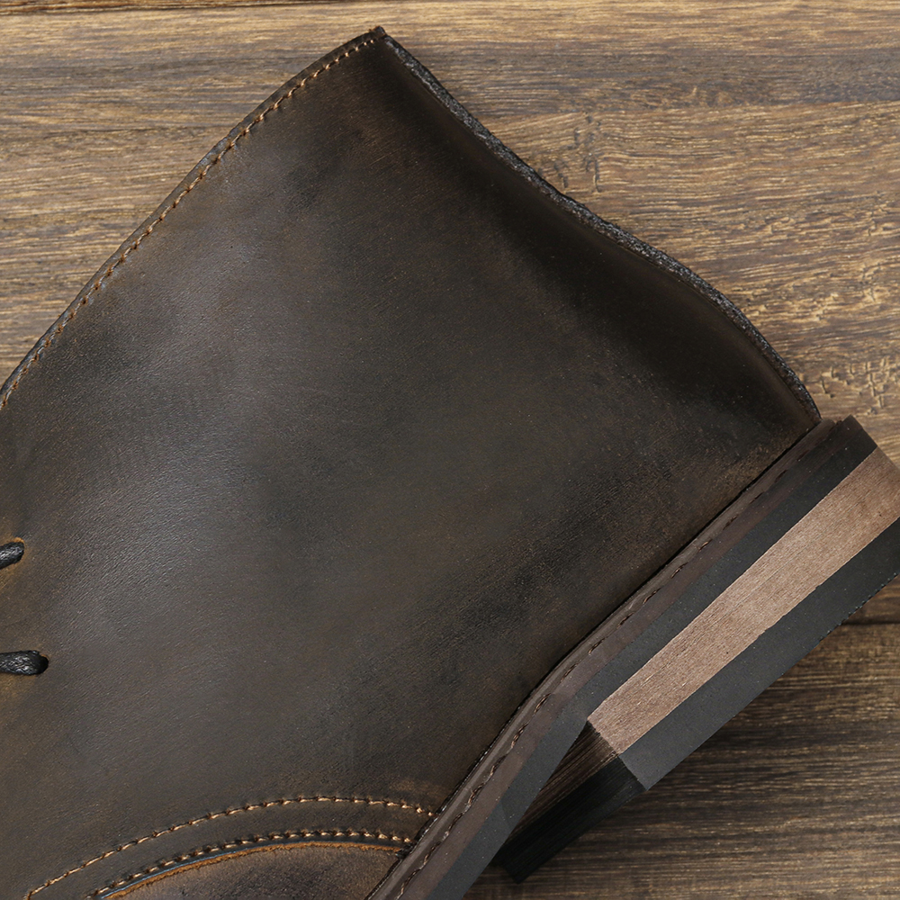 Genuine leather men boots Retro Men Ankle boots Brand Plus Size Desert Boots Comfortable Leather Boots For Men