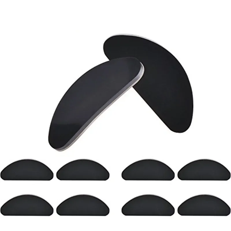New Glasses Nose Pads Adhesive Silicone Nose Pads Non-slip Clear Black 2025 Thin Nosepads new for Glasses Eyeglasses Sunglasses
